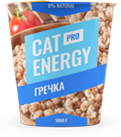 Пачка корма с гречкой 1000г