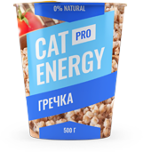 Пачка корма с гречкой 500г