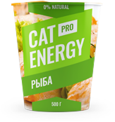 Пачка корма с рыбой 500г